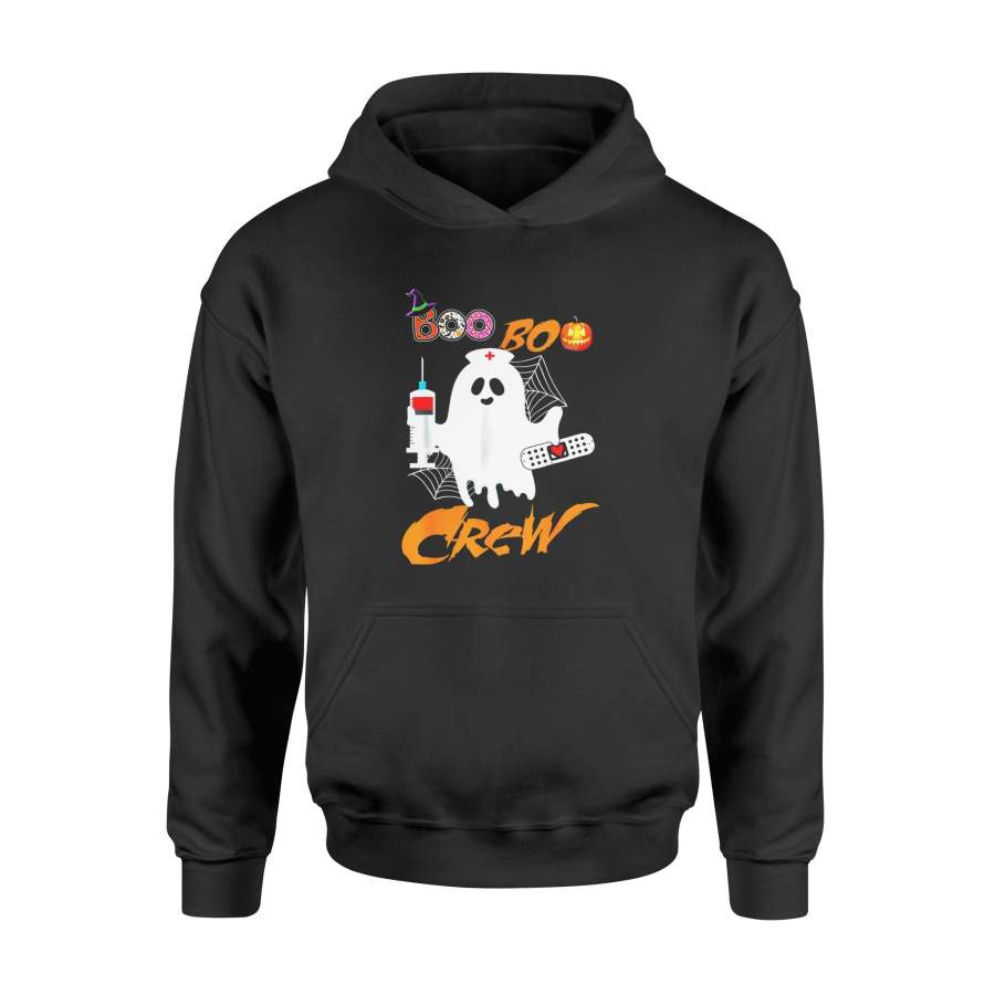 Halloween gift idea Boo Boo Crew Ghost Funny Halloween Costume Fun T-shirt – Standard Hoodie