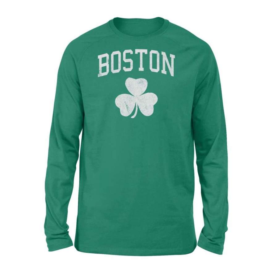 Boston Irish Shamrock St. Patrick’s Day – Standard Long Sleeve