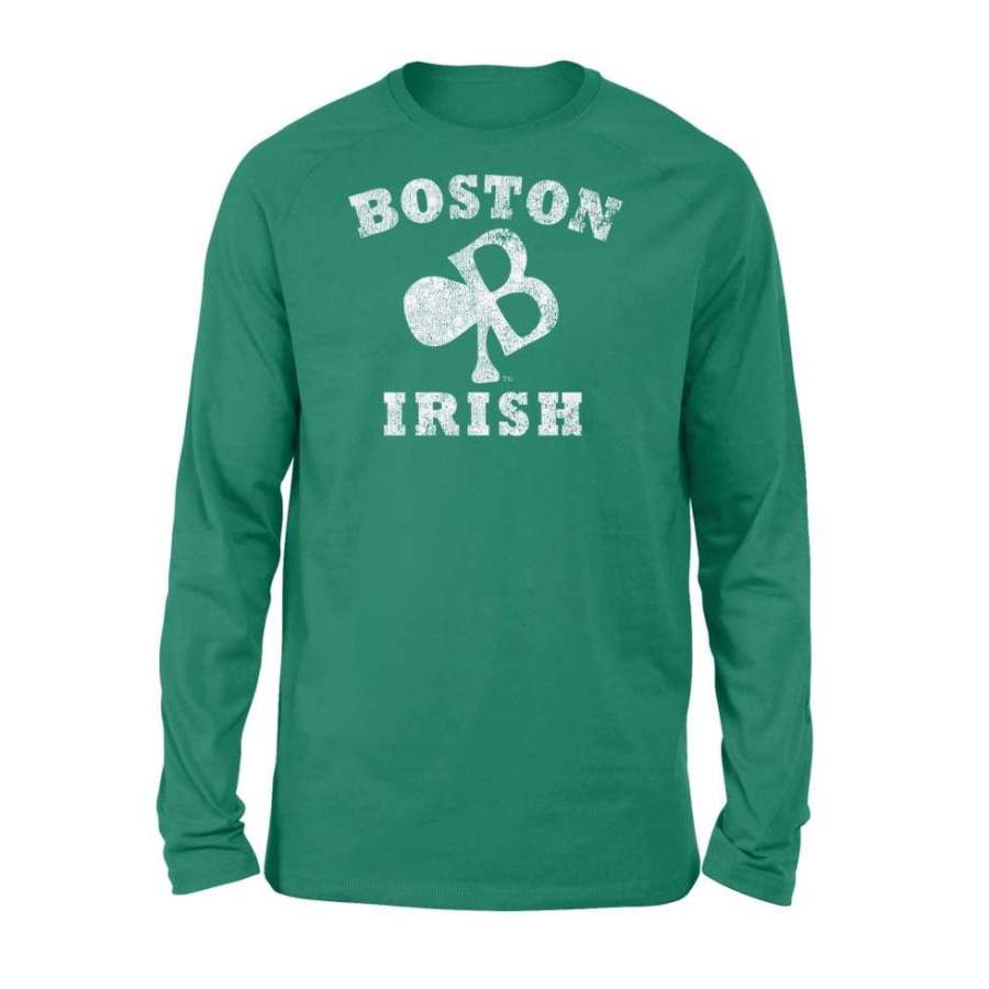 Boston Irish Classic Hood – Standard Long Sleeve