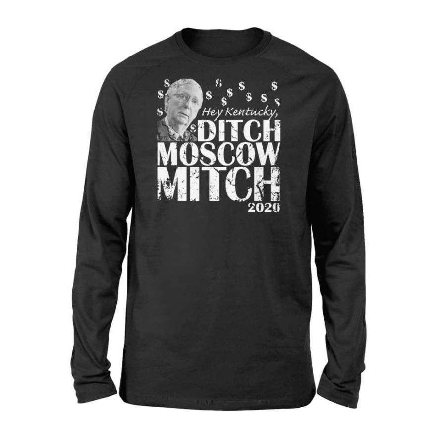 Ditch Moscow Mitch Mcconnell 2020 Kentucky Senate Race Usa – Standard Long Sleeve