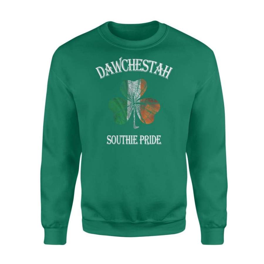 Boston Mass Dorchester Southie Pride Irish – Standard Fleece Sweatshirt