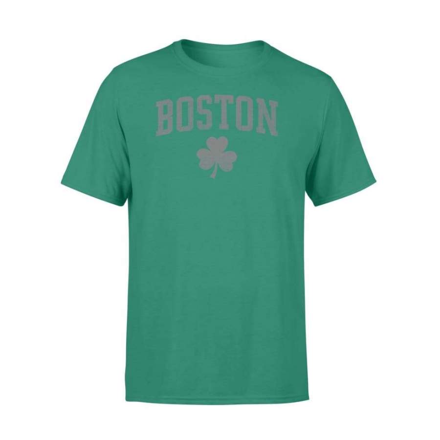 Boston, St Patrick’s Shamrock – Standard T-shirt