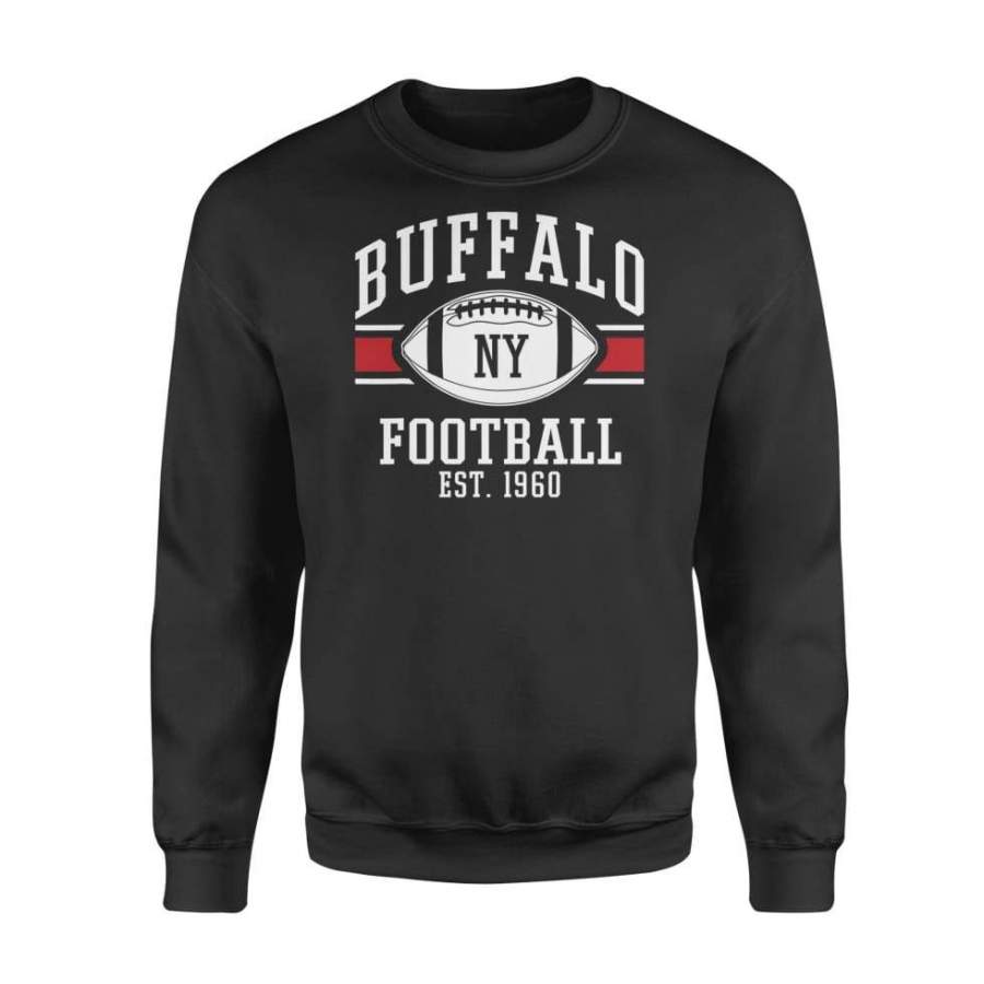 Buffalo Football Vintage New York Bills Mafia Sports Gift – Standard Fleece Sweatshirt