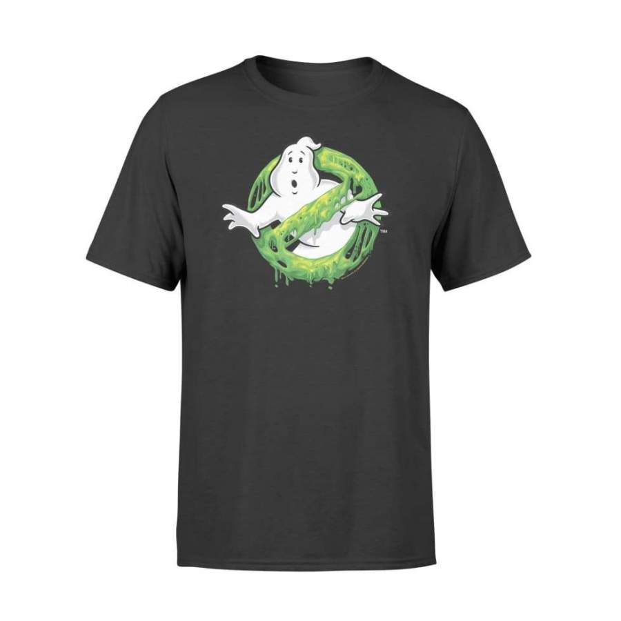 Ghostbusters Classic Slime Ghost Logo Graphic – Standard T-shirt