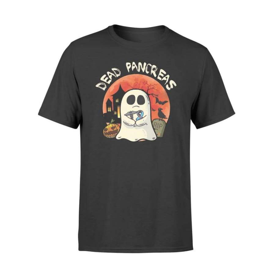 Dead Pancreas Cute Ghost Halloween Shirt – Standard T-shirt