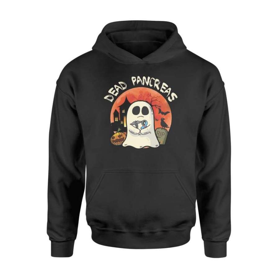 Dead Pancreas Cute Ghost Halloween Shirt – Standard Hoodie