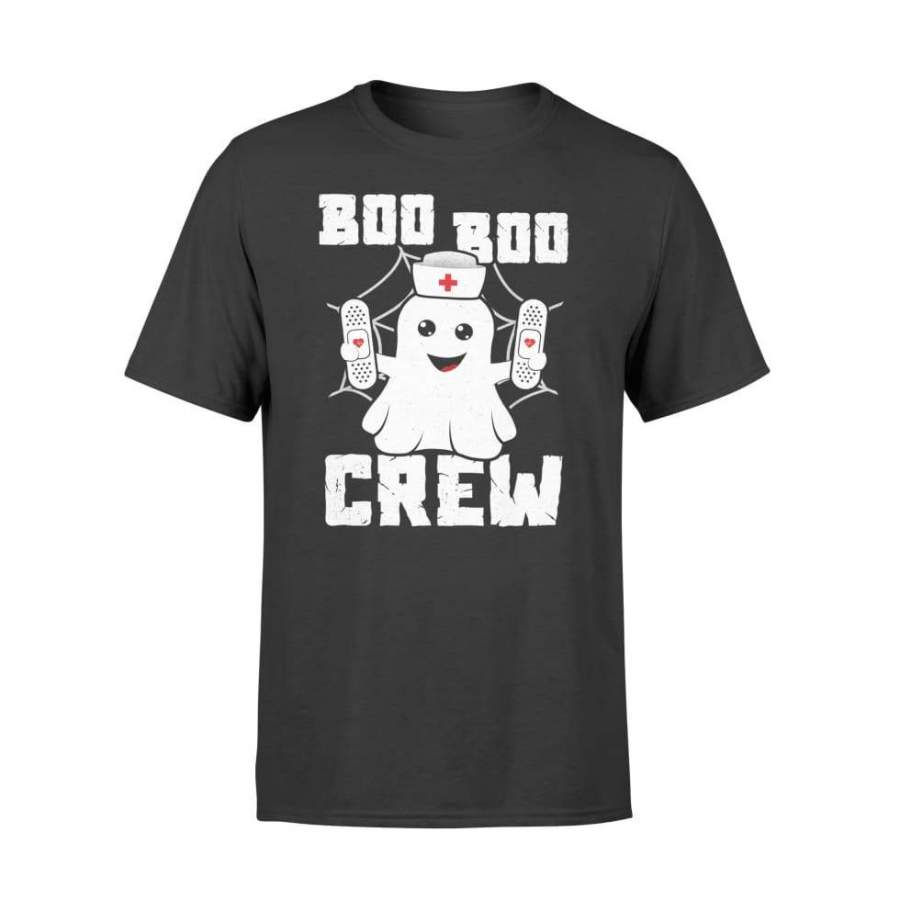 Boo Boo Crewghost Nurse Costume Girls Funny Halloween – Standard T-shirt