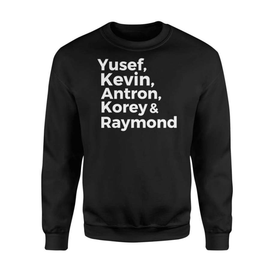 Central Park Five Men – Standard Fleece Sweatshirt