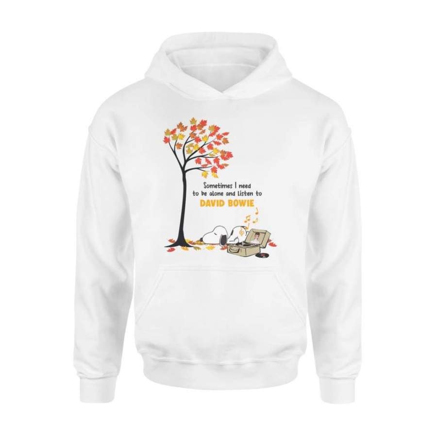 Funny Snoopy David Bowie Music Lovers – Standard Hoodie