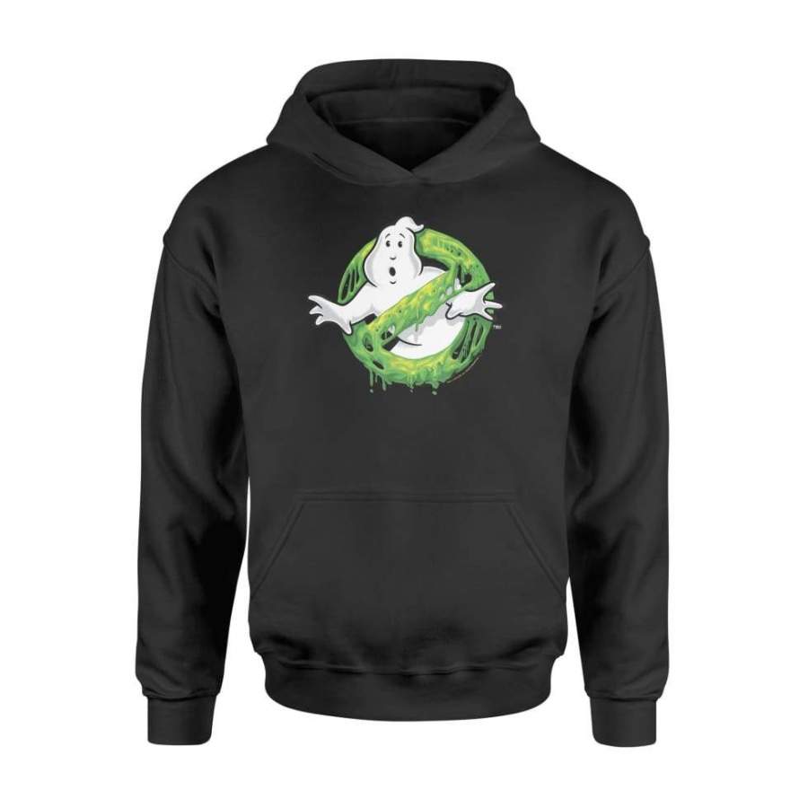 Ghostbusters Classic Slime Ghost Logo Graphic – Standard Hoodie