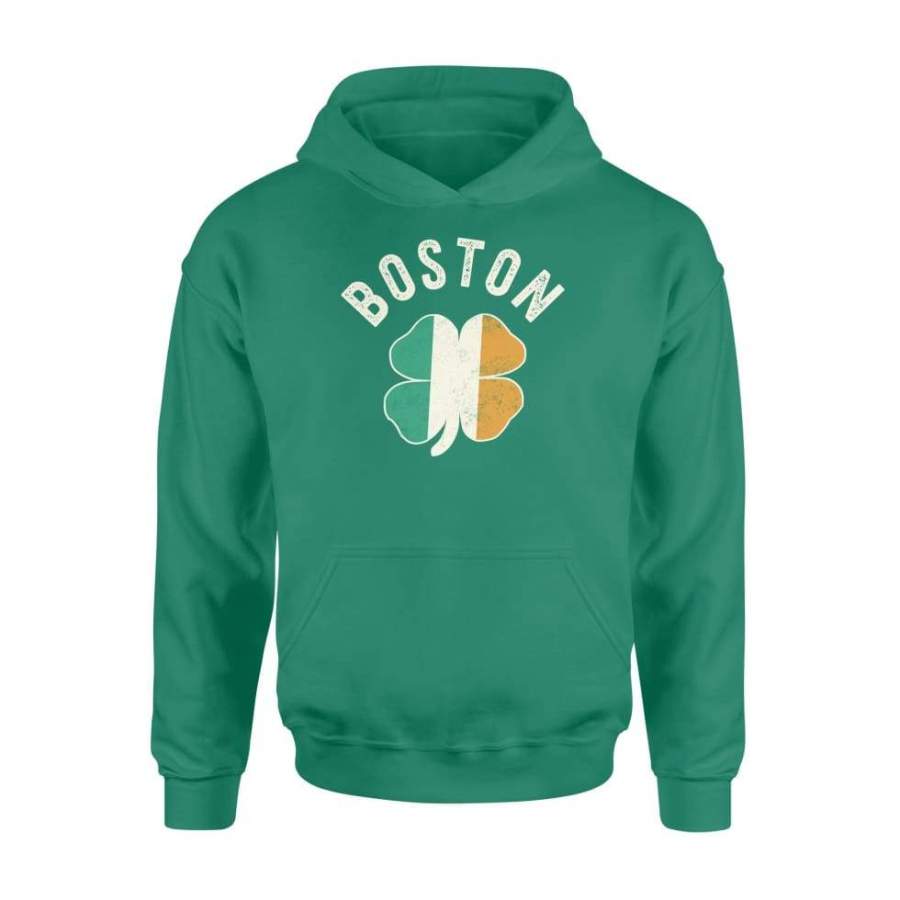 Boston Shamrock – Irish St Patrick’s Day Celtic – Standard Hoodie