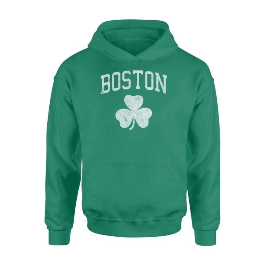 Boston Irish Shamrock St. Patrick’s Day – Standard Hoodie