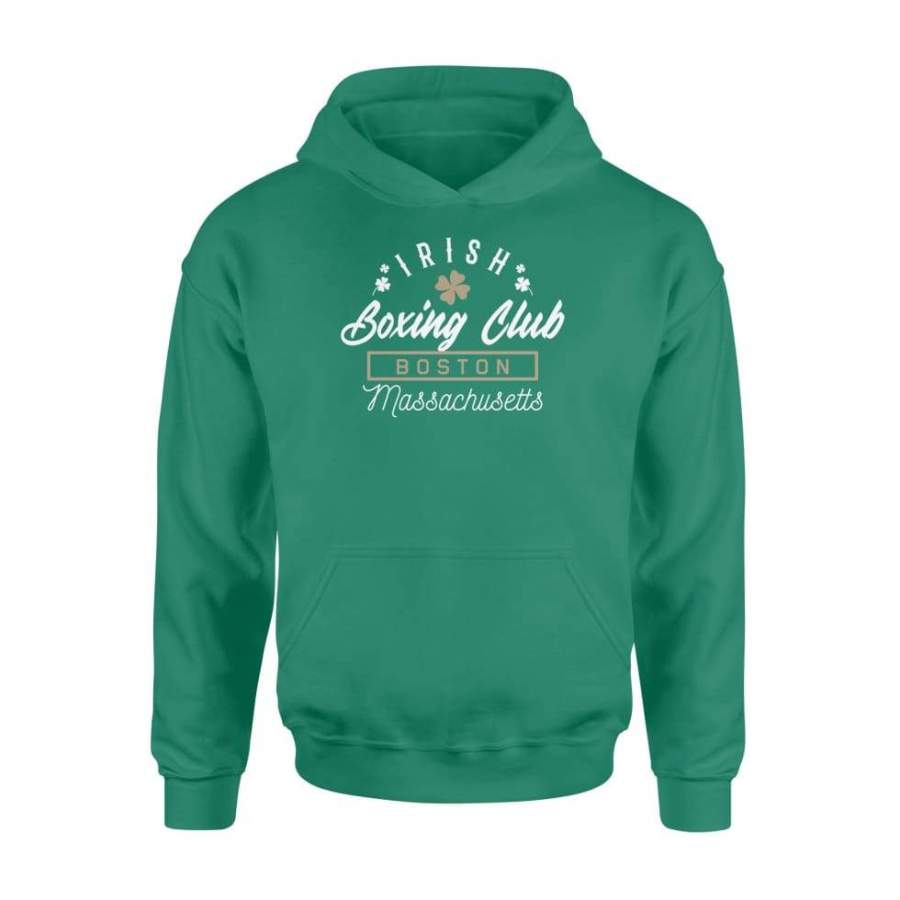 Boston Fighting Gift Design Irish Boxing Gift Idea – Standard Hoodie