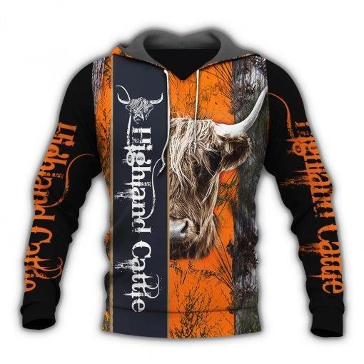 Highland Cattle Hunting 3D All Over Print | Unisex | Adult | Ht5341