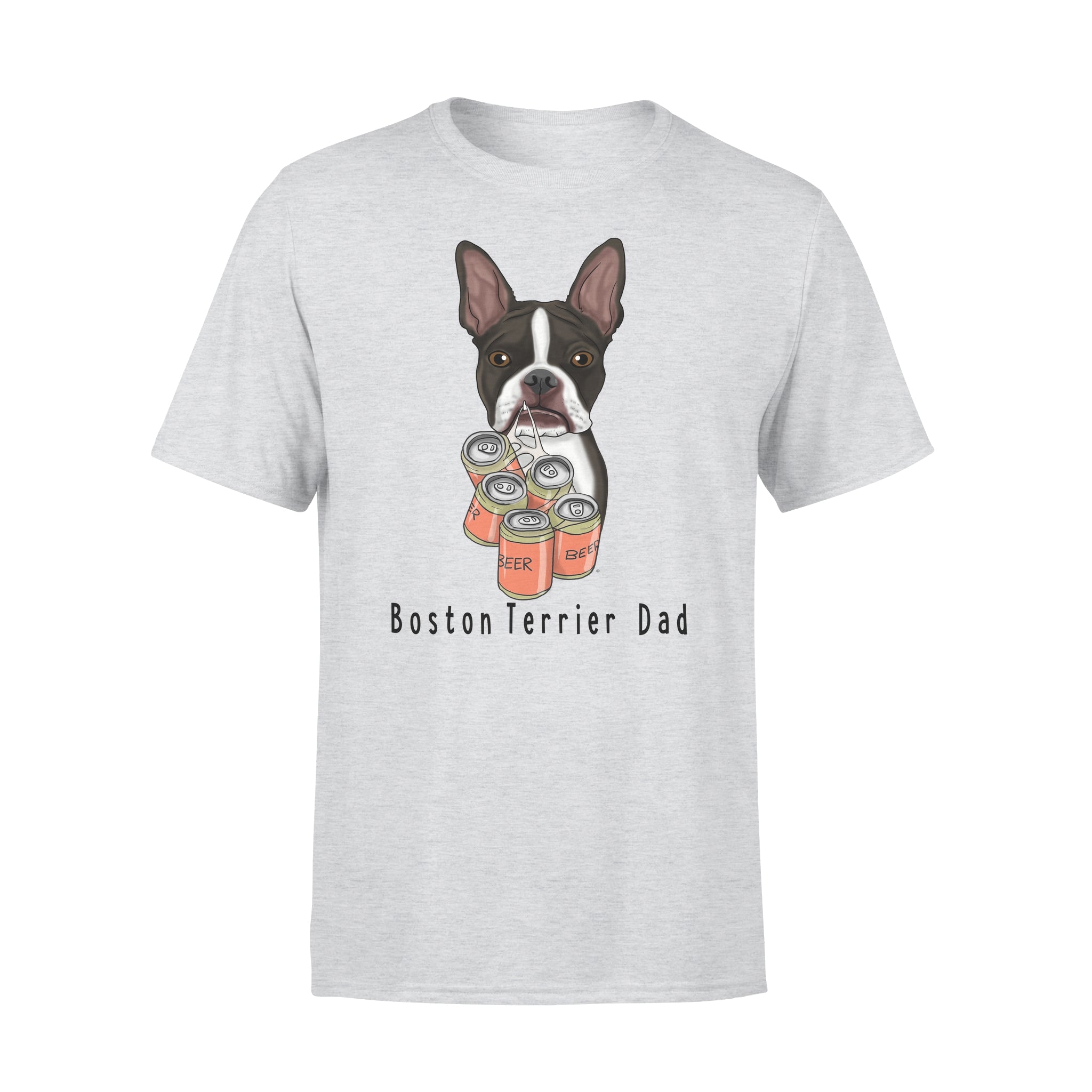 Boston Terrier Dad Beer – Standard Tee