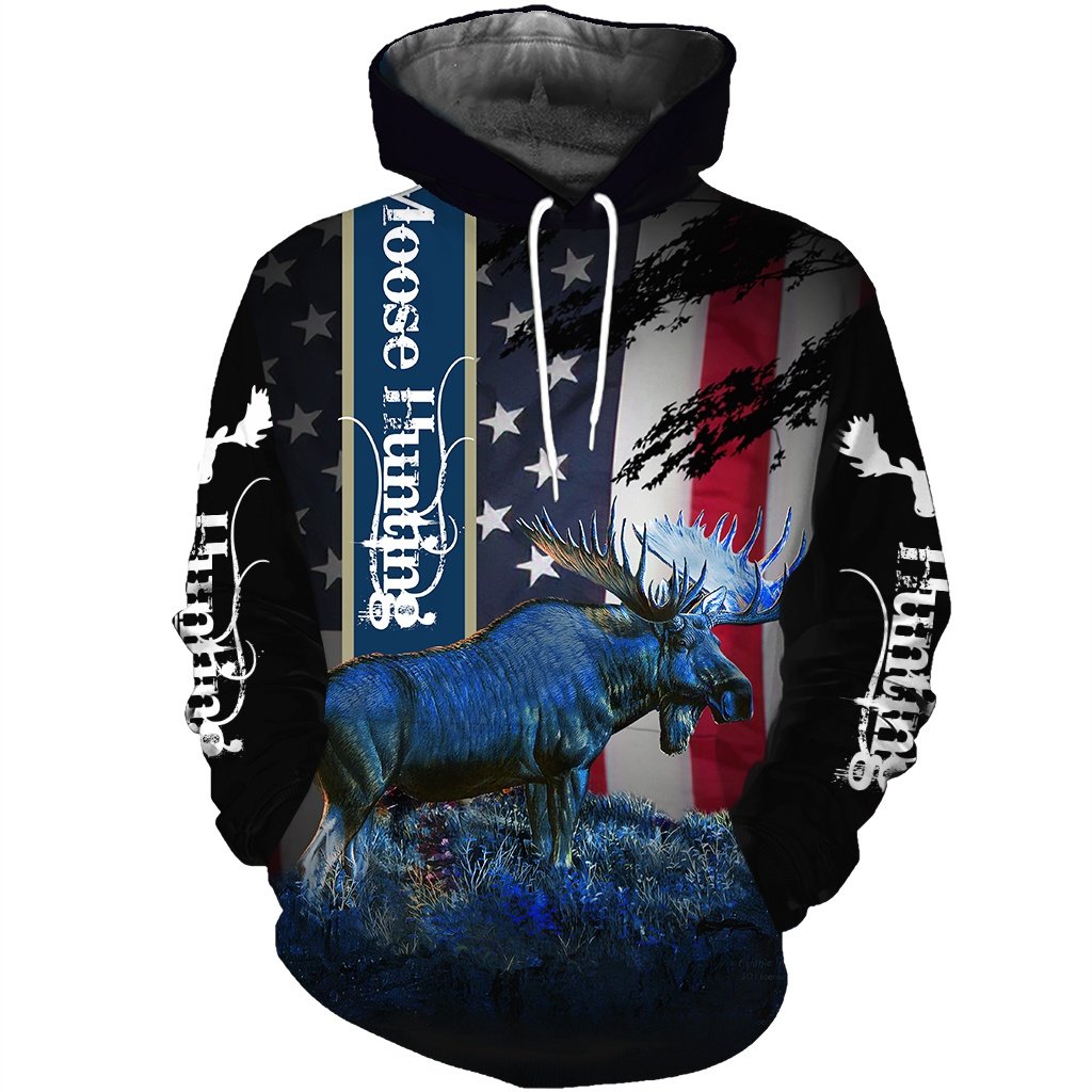 Moose Hunting 3D All Over Print | Unisex | Adult | Ht5340