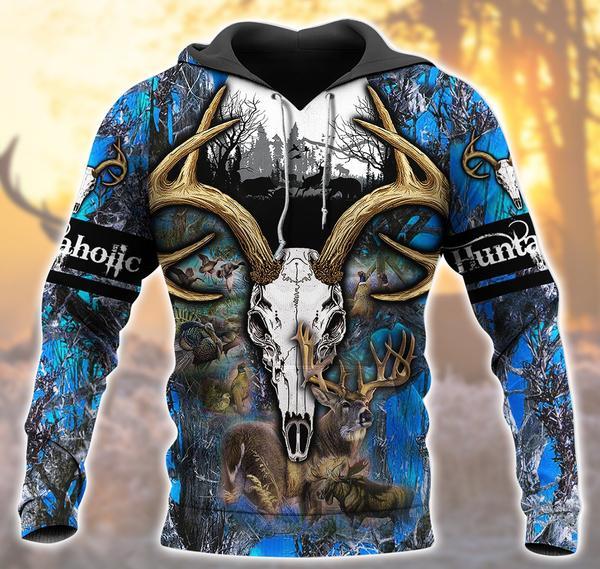 Hunting – Huntaholic Blue 3D All Over Print | Unisex | Adult | Ht5090