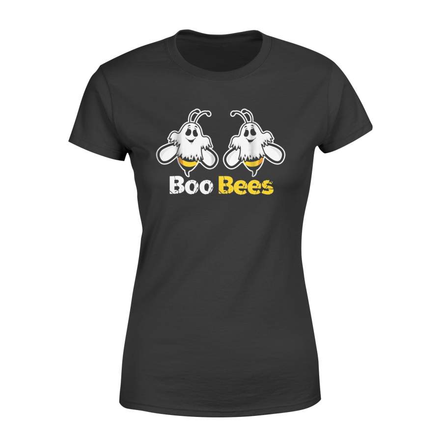 Boo Bees T-Shirt Halloween Ghost Funny Costume Gift – Standard Women’s T-shirt