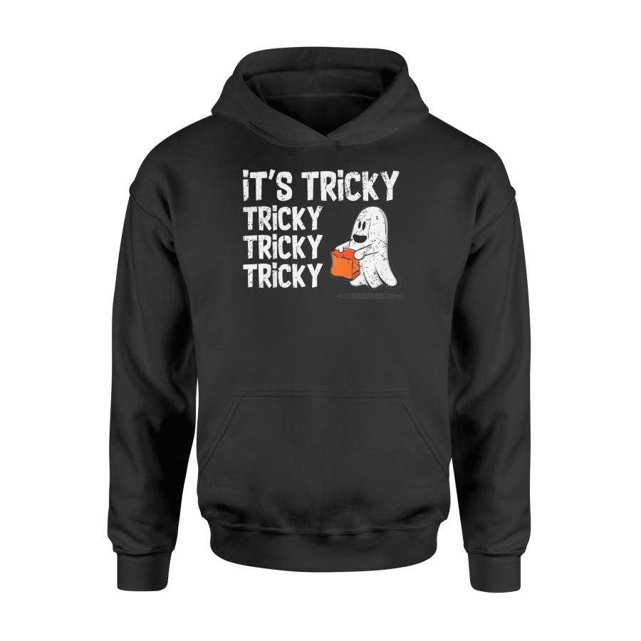 It’s Tricky Funny Halloween Ghost Boo Treat Gift T-Shirt – Standard Hoodie