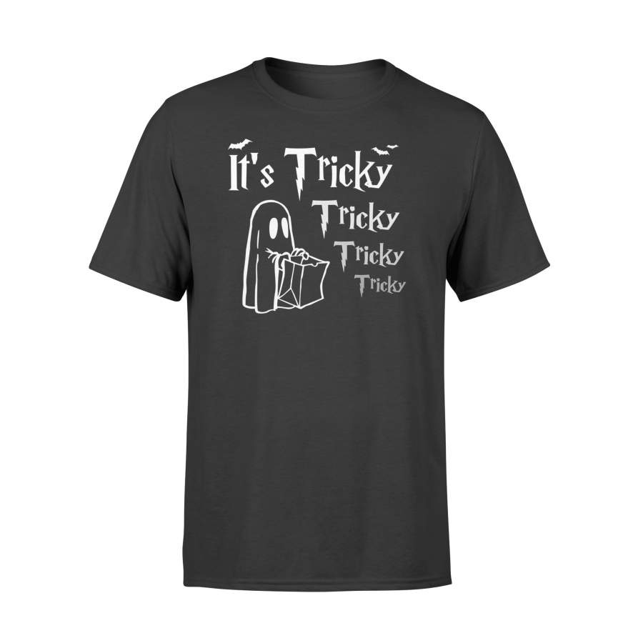 It’s Tricky Halloween T-Shirt Ghost Trick or Treat – Standard T-shirt