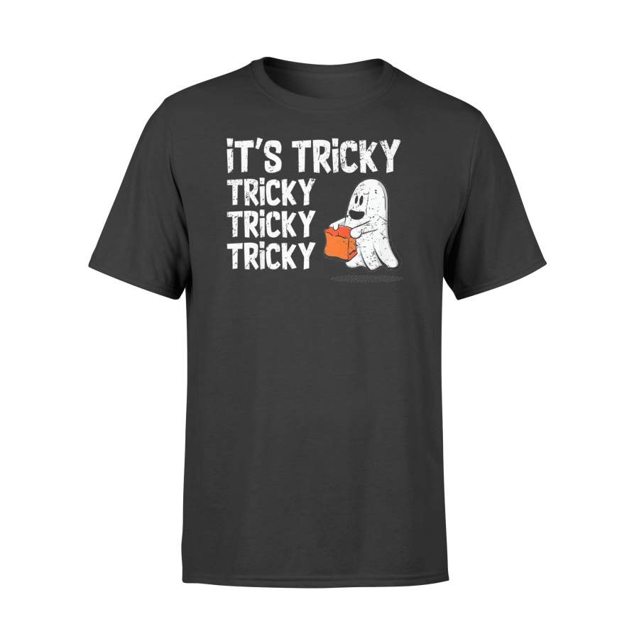 It’s Tricky Funny Halloween Ghost Boo Treat Gift T-Shirt – Standard T-shirt