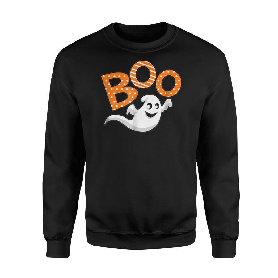 Boo Halloween With Ghost – Standard Fleece Sweatshirt