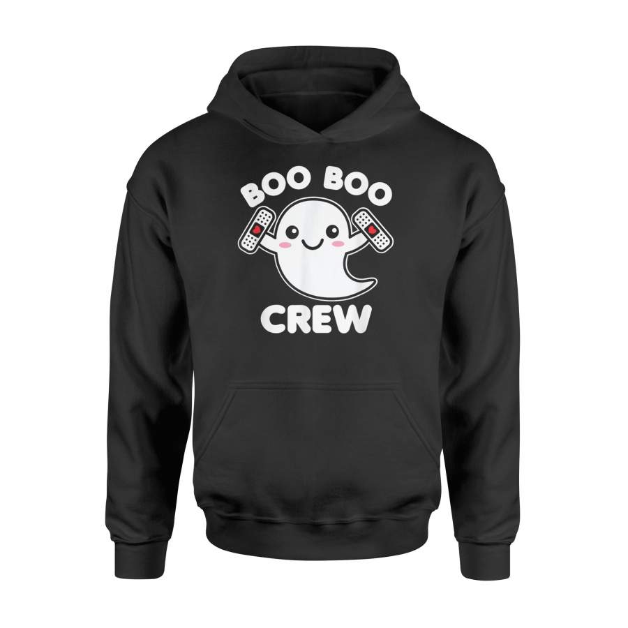 Boo Boo Crew Nurse Ghost Funny Kawaii Halloween Costume – Standard Hoodie