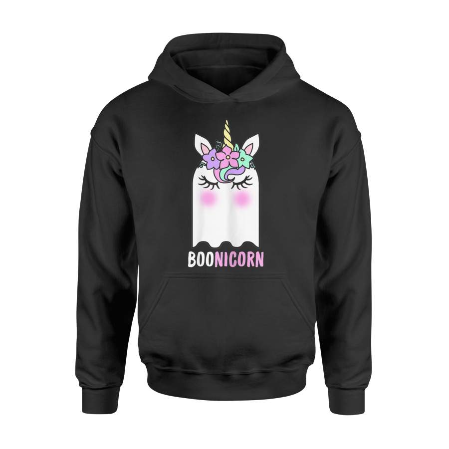 Boonicorn Unicorn Ghost, Unicorn Halloween Shirt for Girls – Standard Hoodie