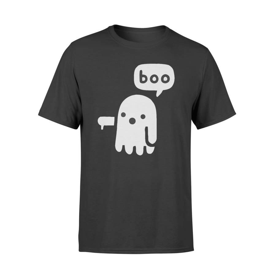 Halloween Boo Ghost T-Shirt Disapproving Ghost – Standard T-shirt