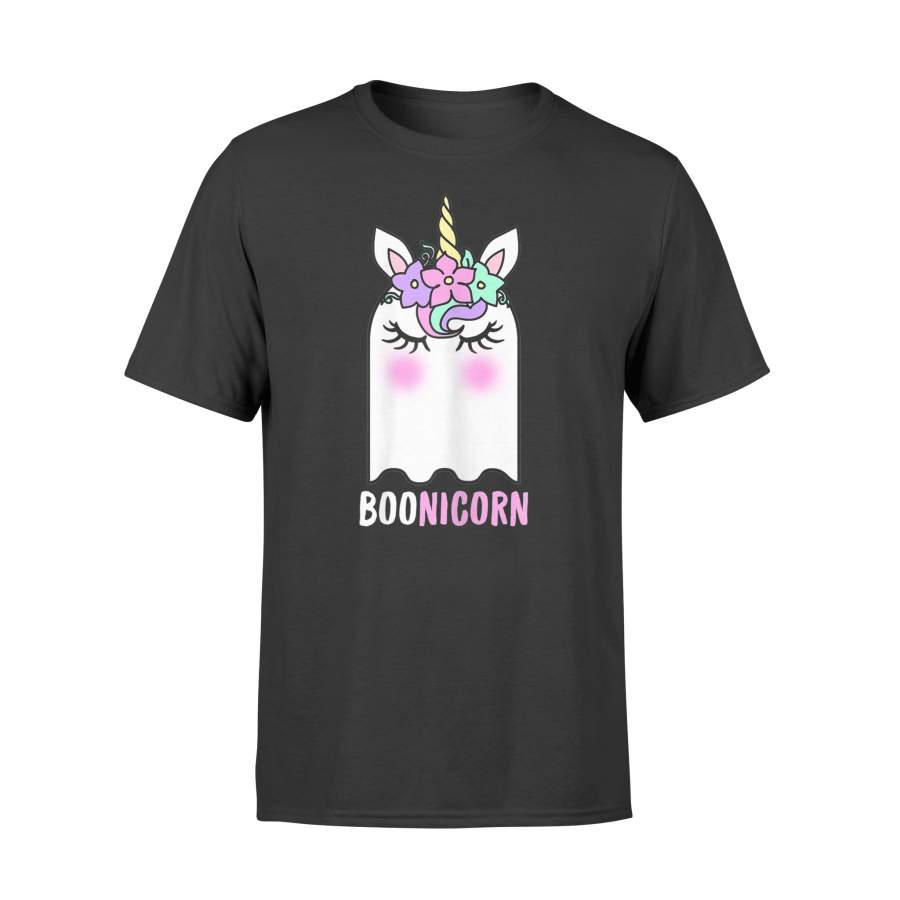 Boonicorn Unicorn Ghost, Unicorn Halloween Shirt for Girls – Standard T-shirt