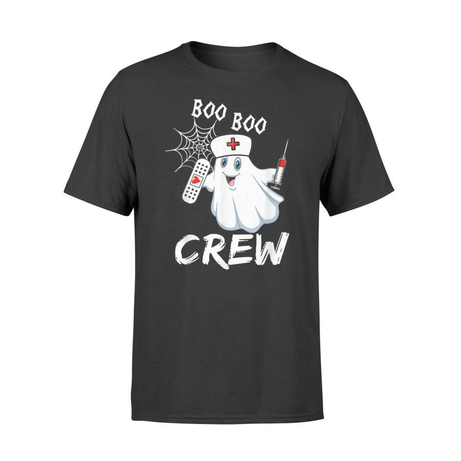 Boo Boo Crew Nurse Ghost Funny Halloween Costume – Premium T-shirt