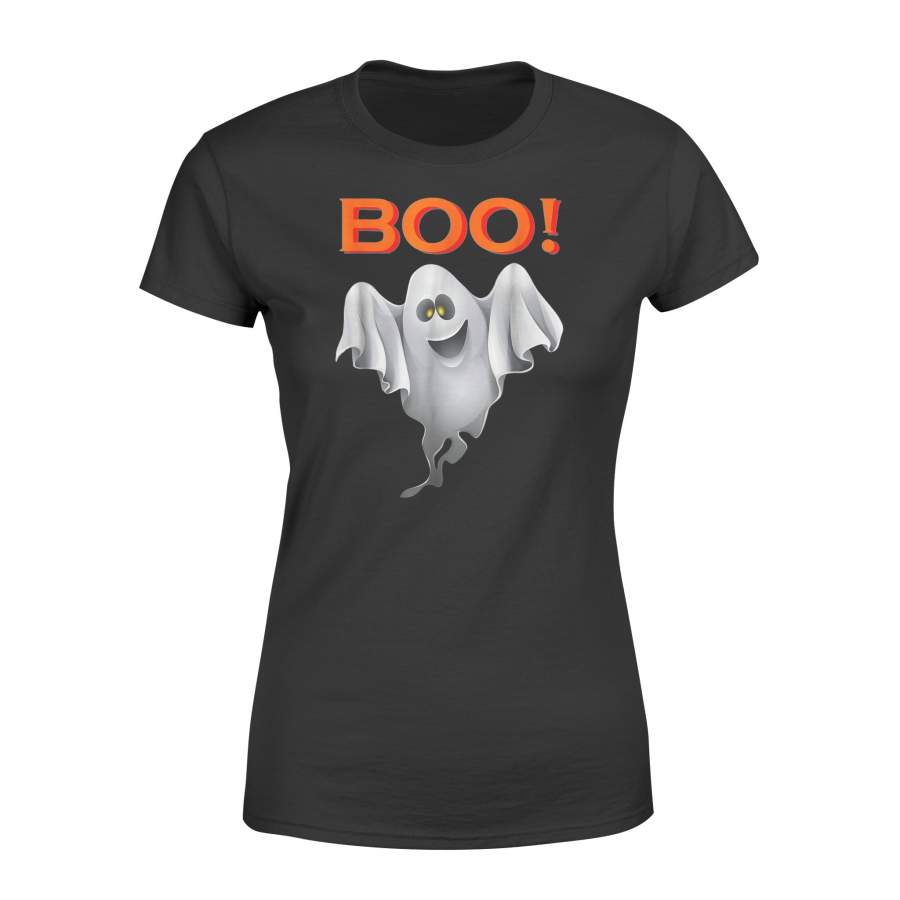 Halloween Ghost Shirt Saying Boo Halloween Costume Shirt – Standard Women’s T-shirt