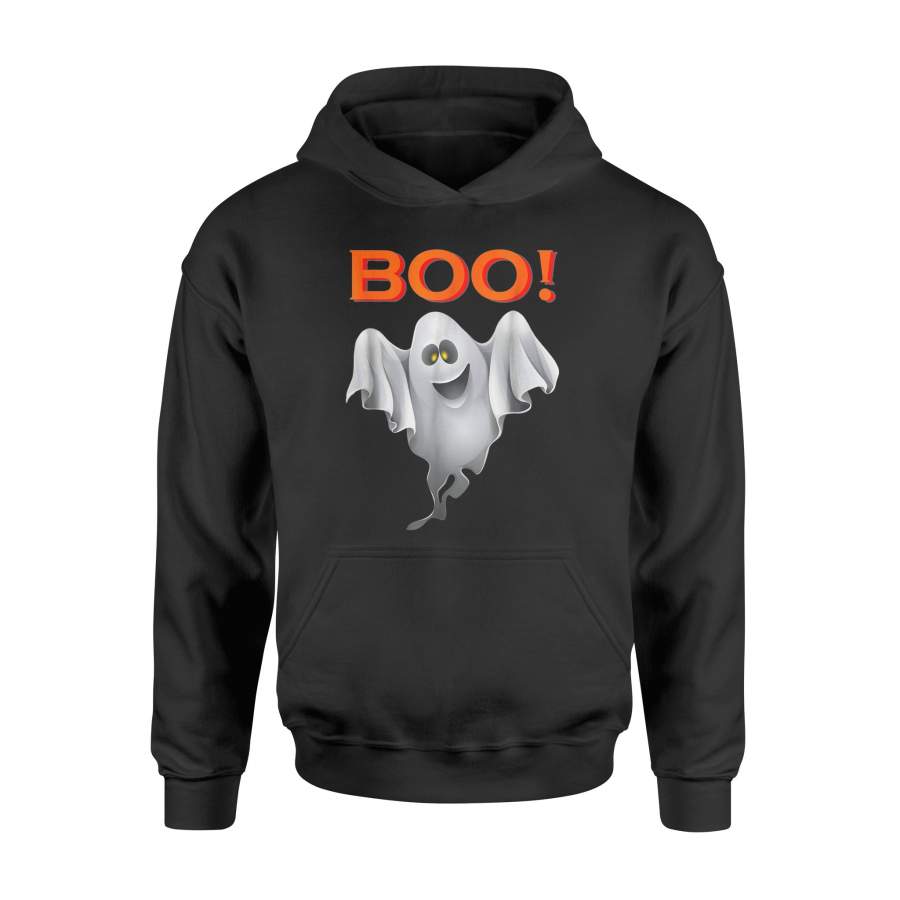 Halloween Ghost Shirt Saying Boo Halloween Costume Shirt – Standard Hoodie