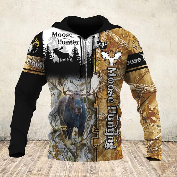 Moose Hunting 3D All Over Print | Unisex | Adult | Ht5130