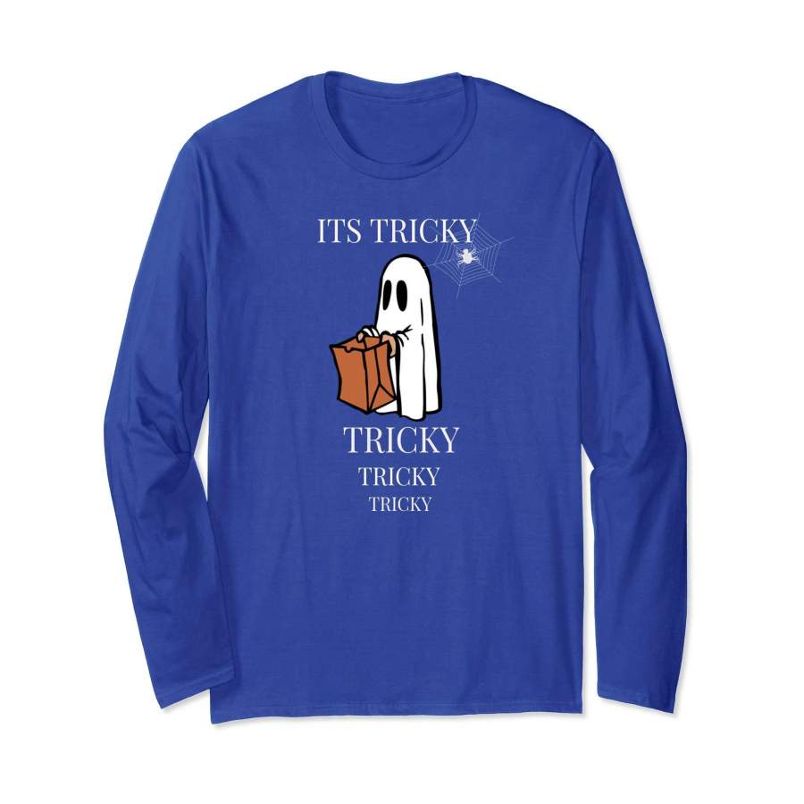 It’s Tricky Tricky Tricky funny Halloween Ghost T-Shirt