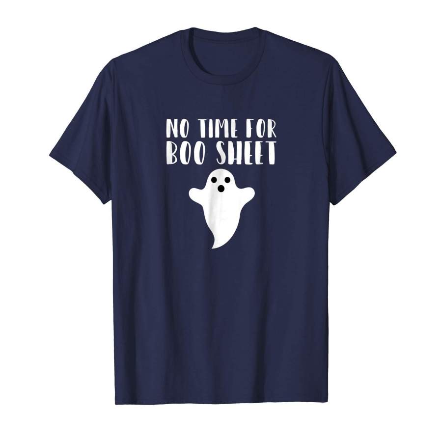 Funny Halloween Ghost Costume Shirt Moms Women BOO SHEET Tee