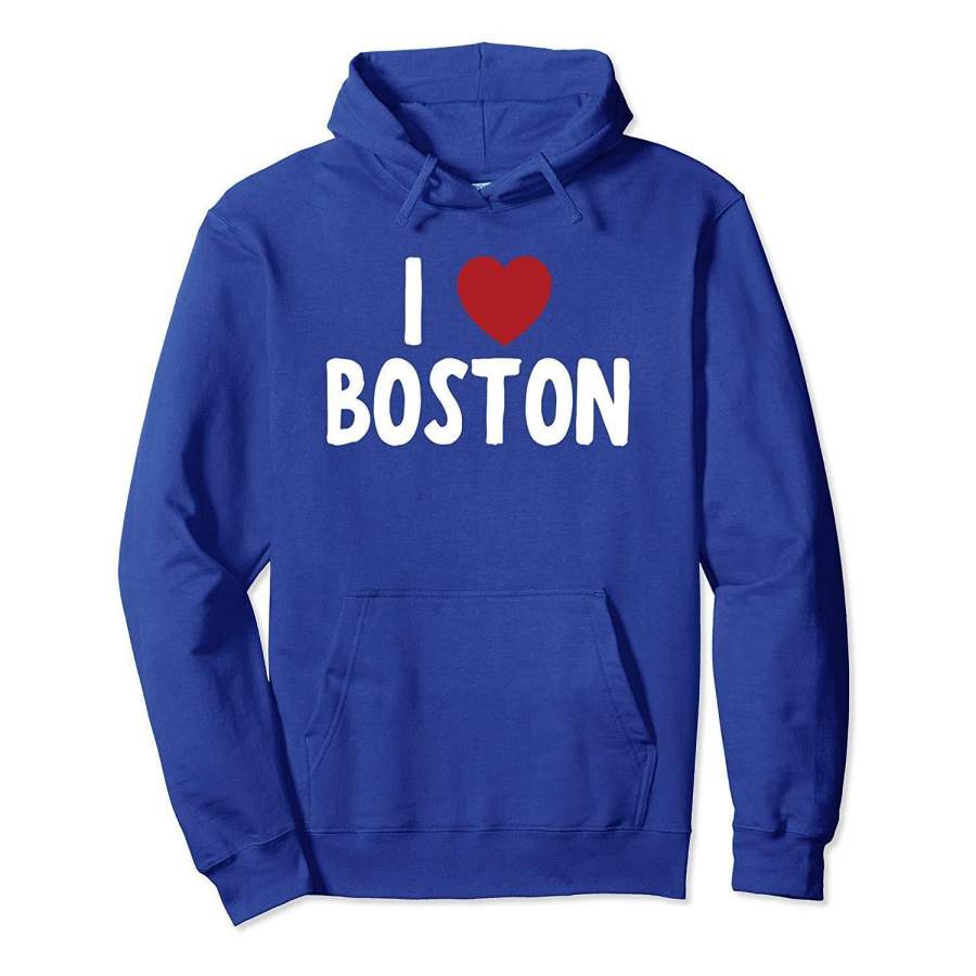 I Love Boston Hoodie