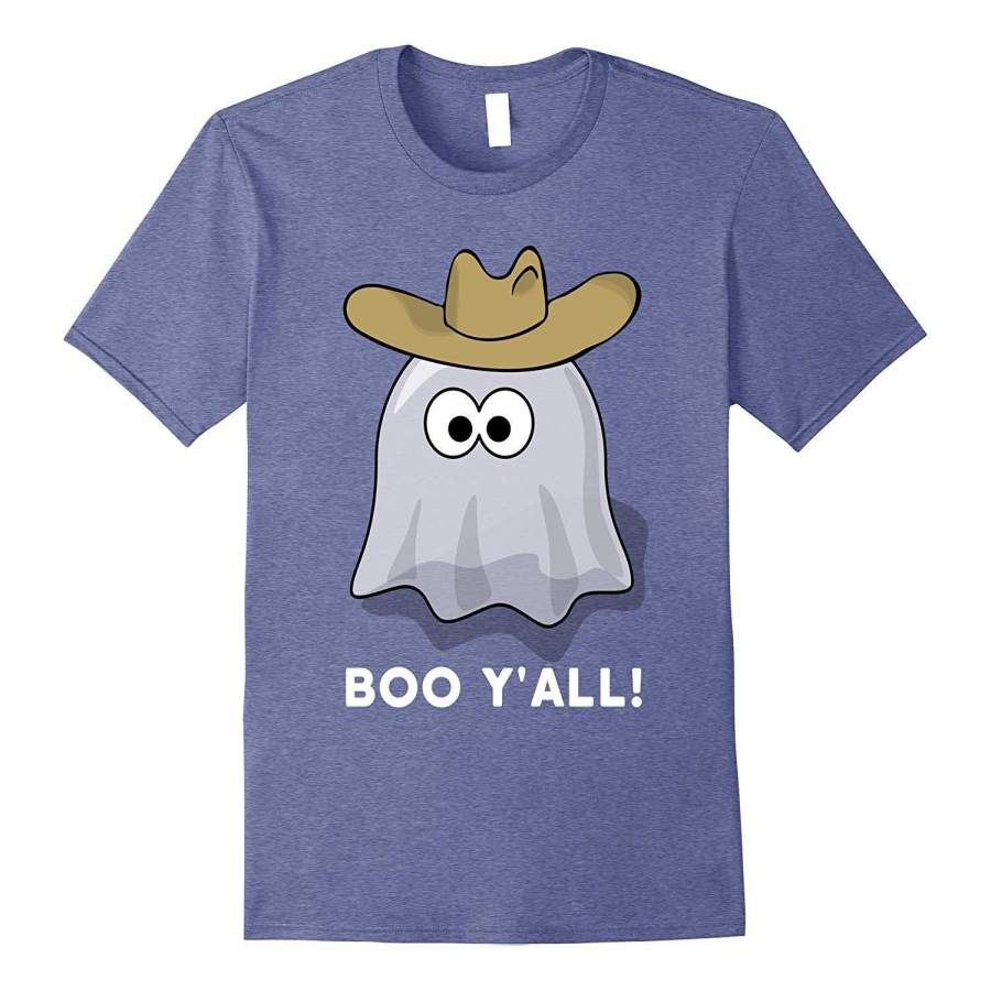 Funny Ghost Shirt – Boo Y’all – Country Cowboy Ghost T-Shirt