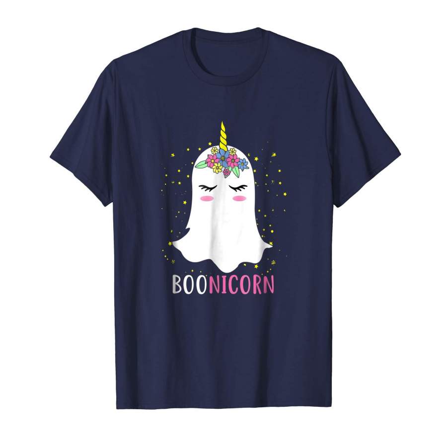 Funny Ghost Unicorn Boonicorn Shirt Halloween 2018 Gift