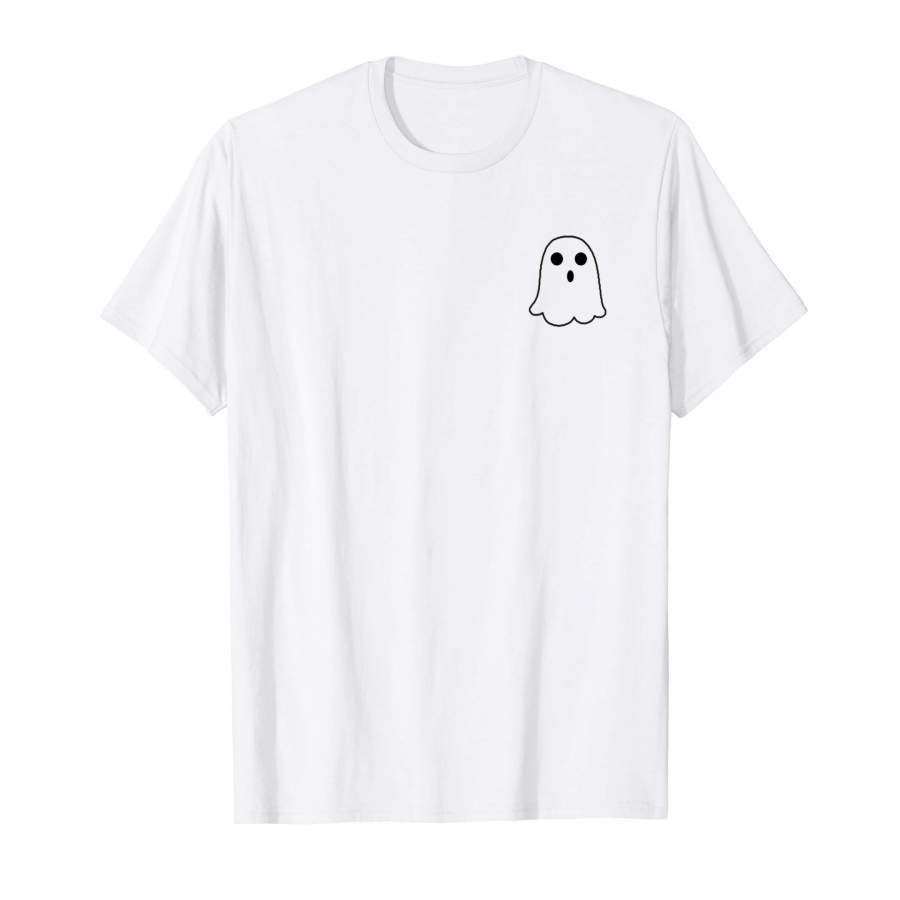 boo ghost pocket t-shirt funny tee HALLOWEEN t shirt