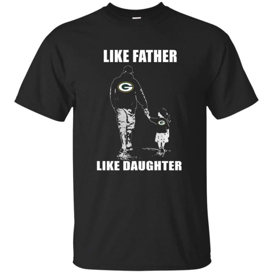 Funny Like Father Like Daughter – Green Bay Packers – Father’s Day Shirt