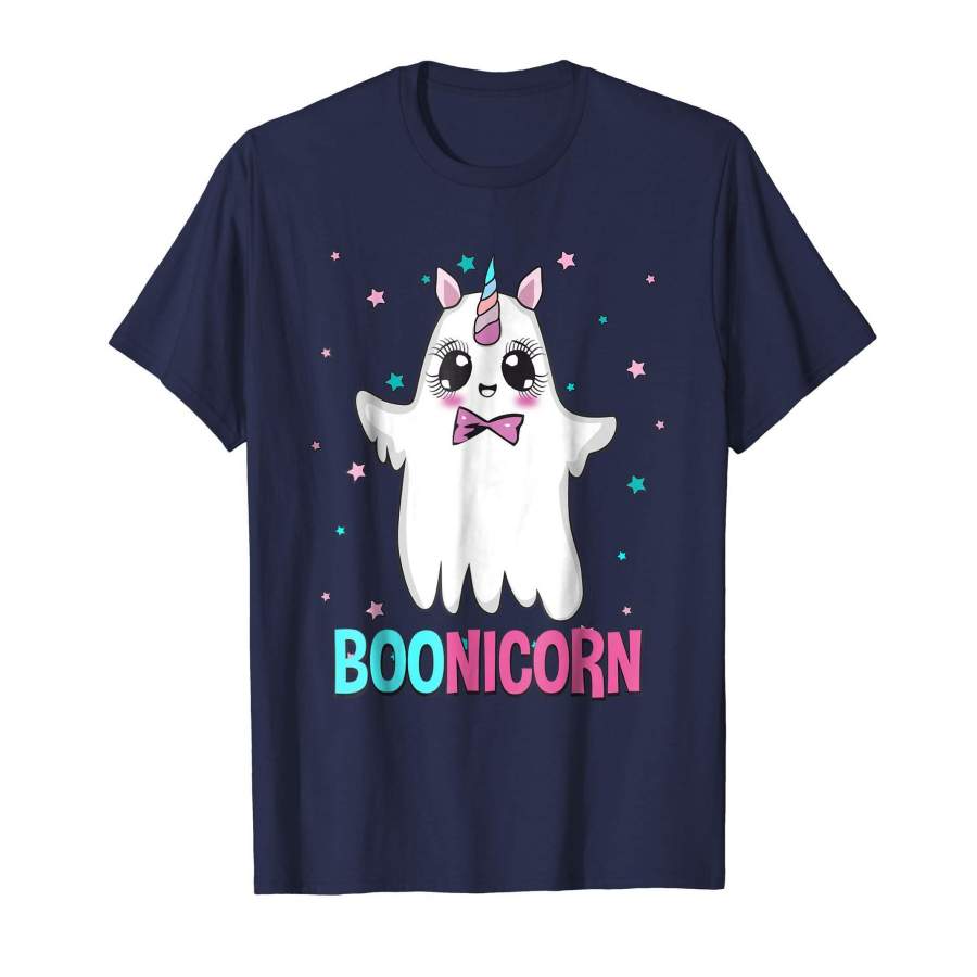 Boonicorn Unicorn Ghost Shirt Halloween in Cute Style Tee