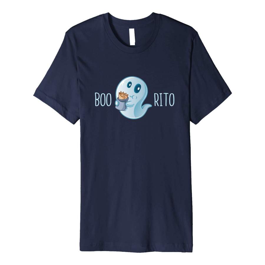 Boo-Rito T-Shirt Funny Burrito Ghost Halloween Costume Shirt