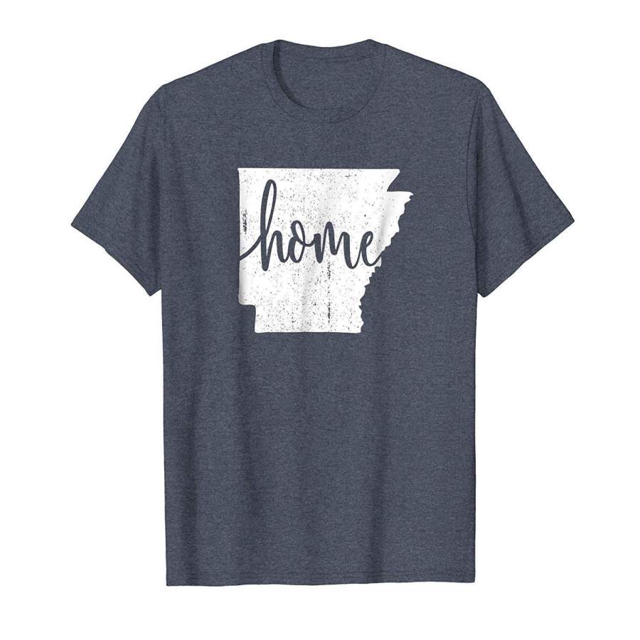 Arkansas AR Home Love Vintage state map outline shirt gift