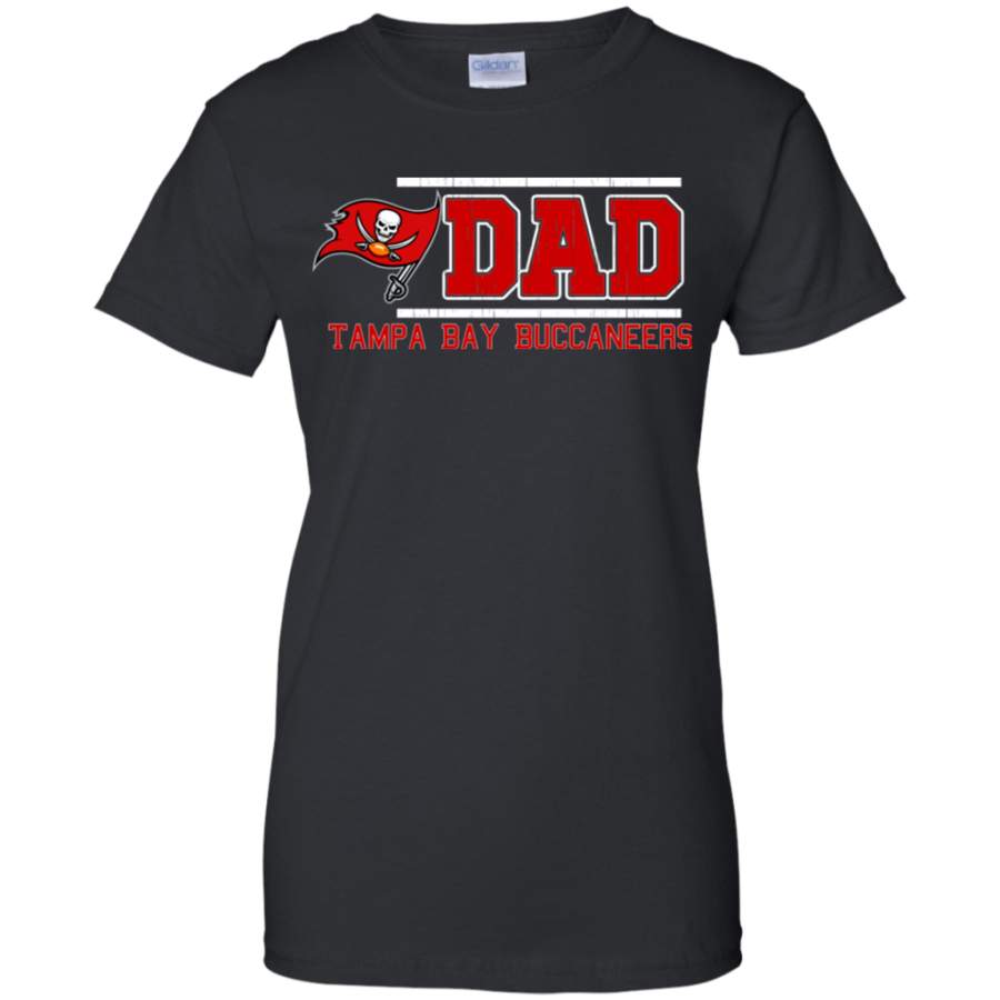 Fabulous Tampa Bay Buccaneers Dad – Father’s Day Shirt Ladies’ T-Shirt