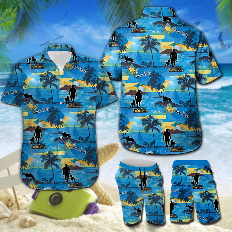 Boston Terrier Hawaiian Shirt 211 ND4586