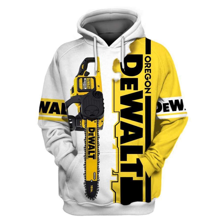 Chainsaw Dewalt Branded Unisex Hoodie