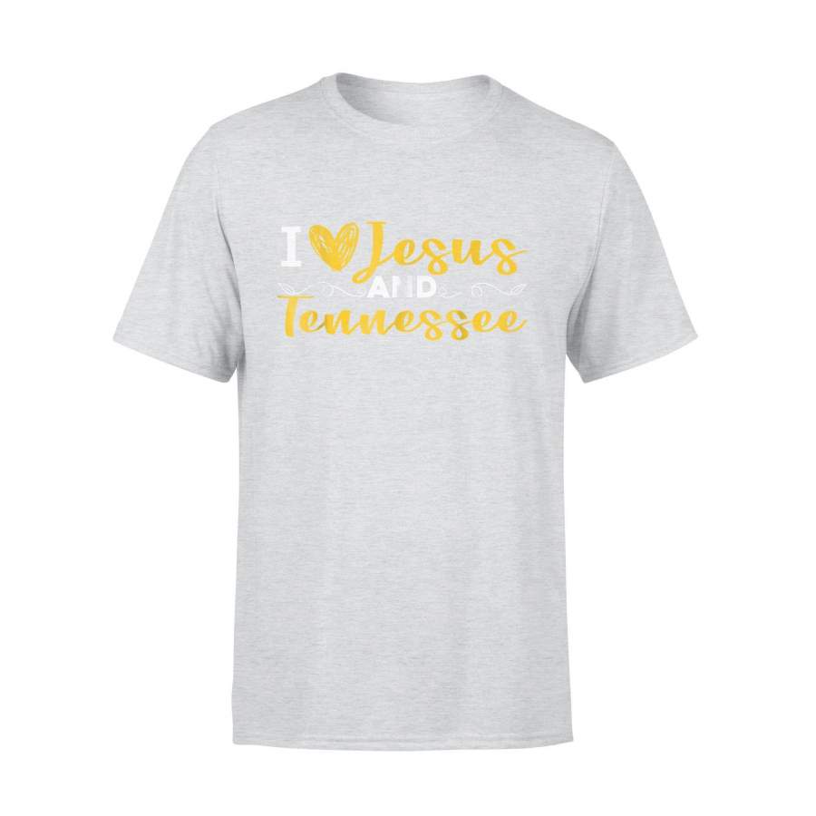 Father’s Day Black I Love Jesus And Tennessee Shirts – Standard Tee