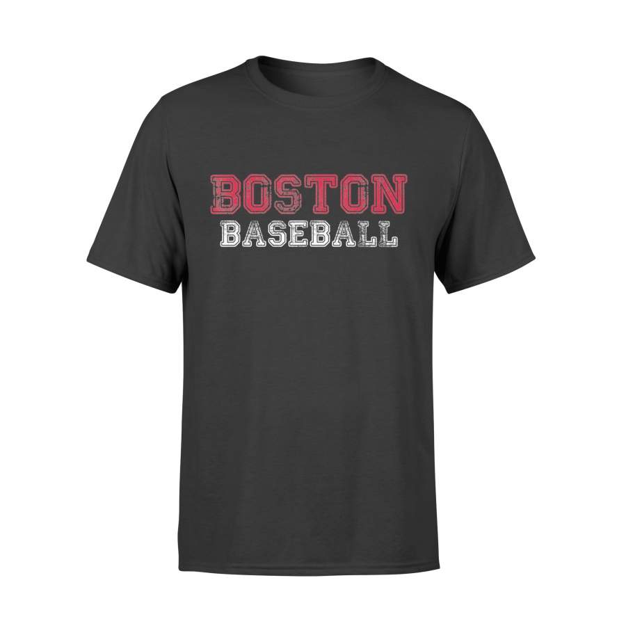 Boston Distressed Pro Baseball Team Championship T-Shirt – Standard T-shirt