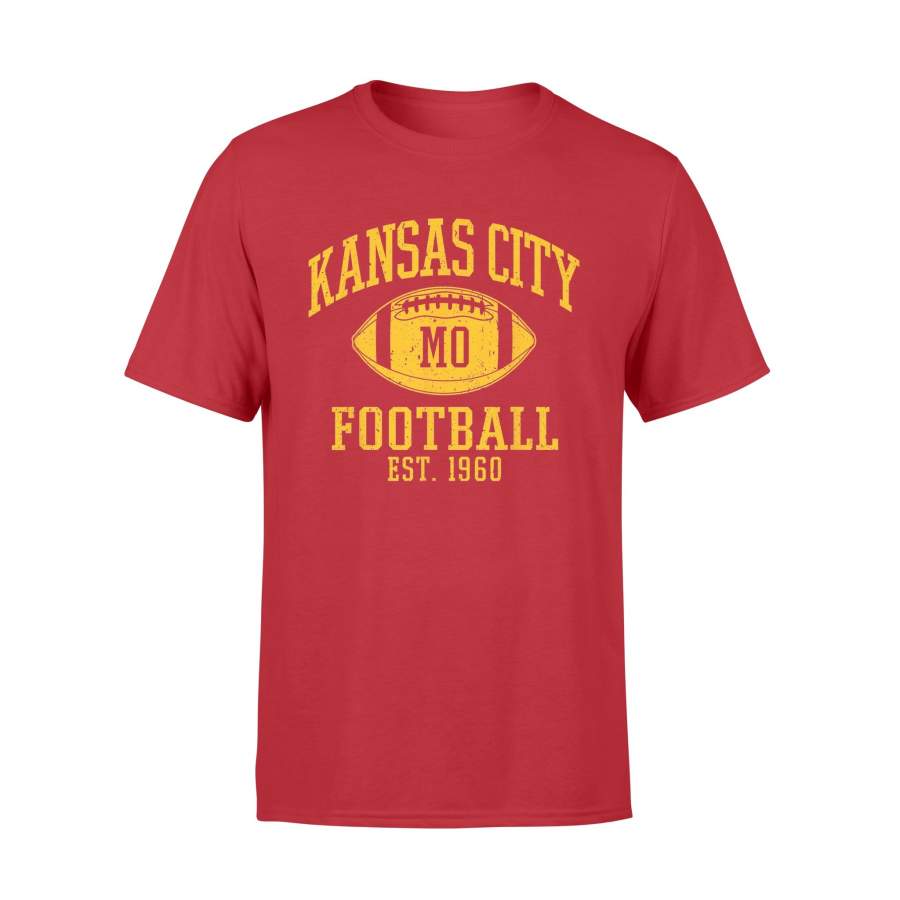 Kansas City Football | Vintage KC Missouri Chief T-Shirt – Standard T-shirt